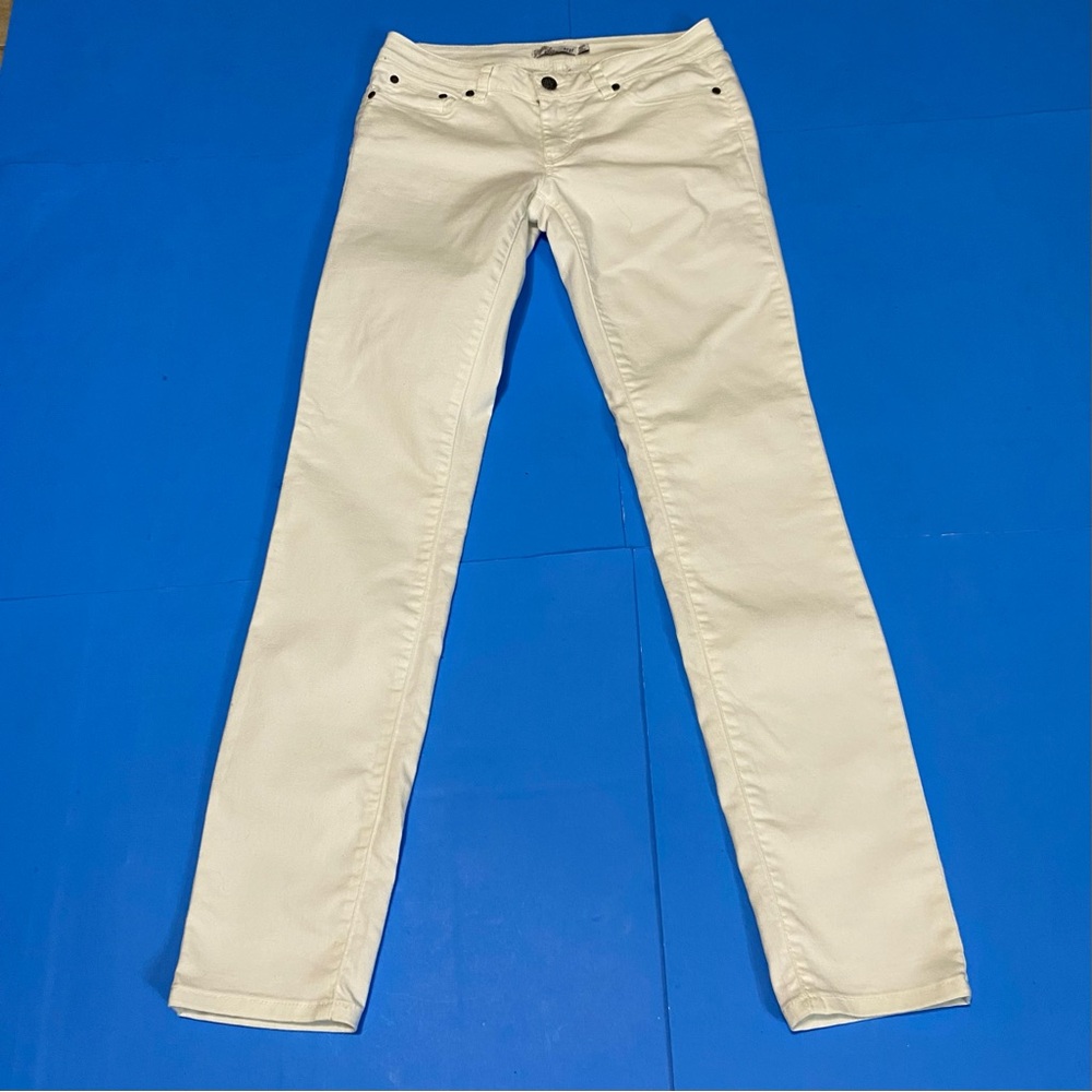 Prana White Skinny Jeans